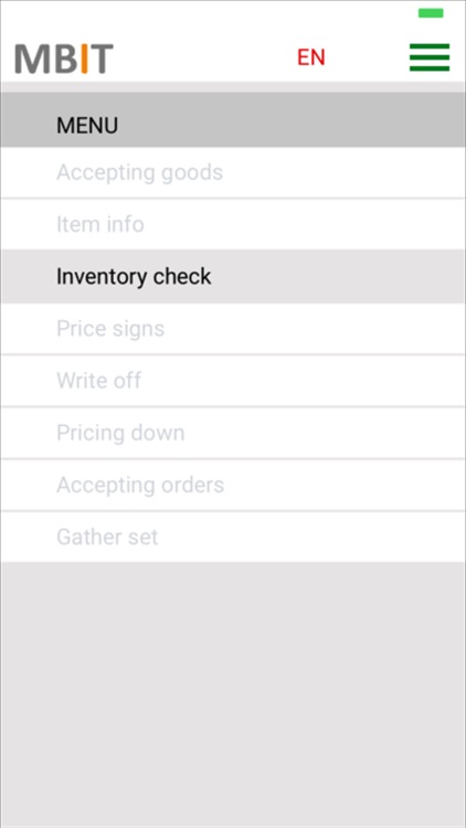 Mobile Inventory App