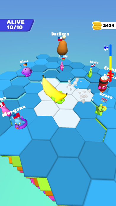 Hexagon Fall 3D screenshot 1