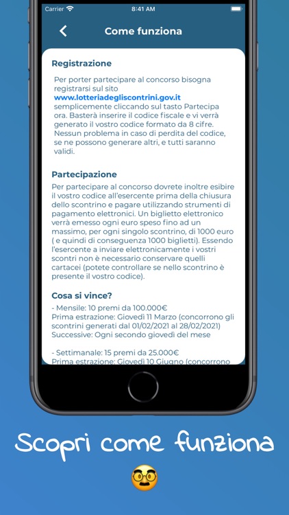 Lotteria Scontrini App screenshot-4