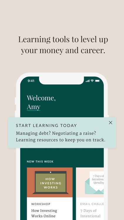 Ellevest: Invest, Bank, Career screenshot-7