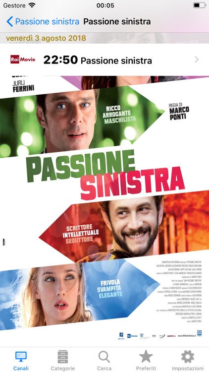 Italian TV Schedule screenshot-3