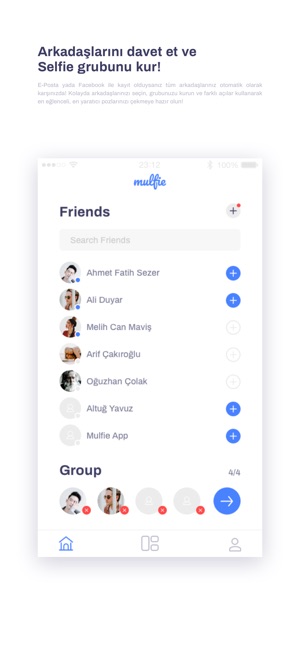 Mulfie: Çoklu Selfie Çekme(圖1)-速報App