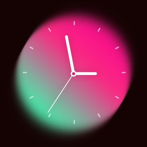 Art Clock Widget-Edit screen iOS App