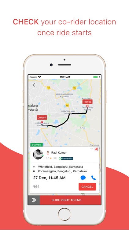 sRide - Carpooling App screenshot-3