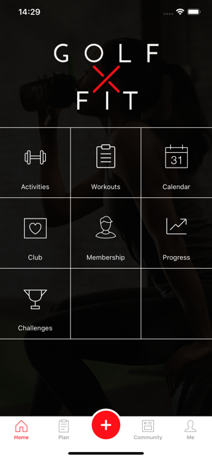 GOLFXFIT App