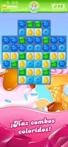 Captura de Pantalla 2 Candy Crush Jelly Saga iphone