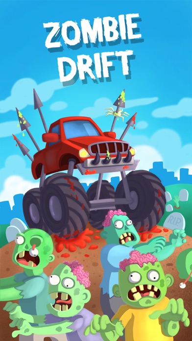 Zombie Drift: Smashy road trip screenshot 3