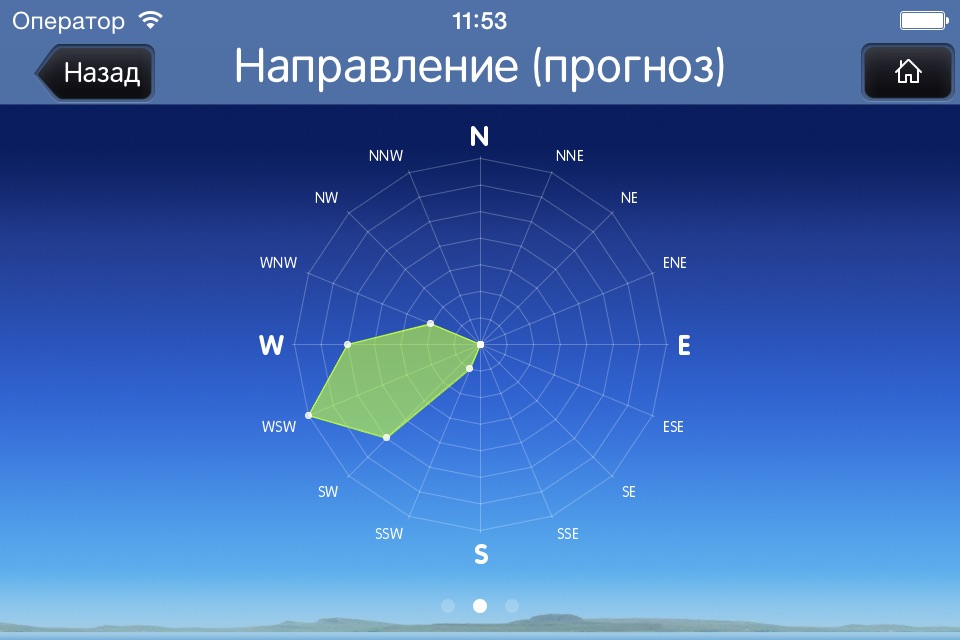 iWind - Температура и ветер screenshot 3