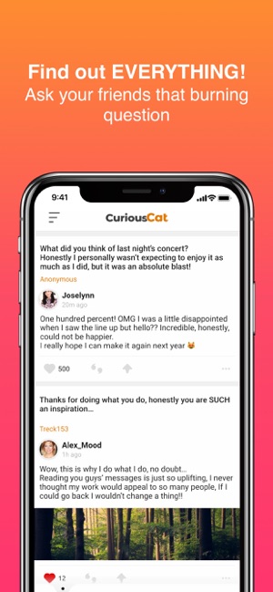 CuriousCat - Anonymous Q&A(圖6)-速報App