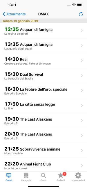 Italian TV Schedule(圖6)-速報App