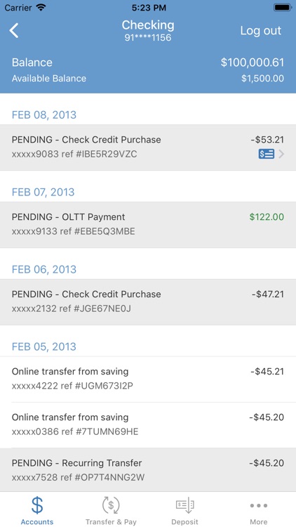 Amboy Bank's Mobile Banking screenshot-3