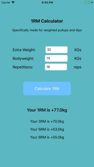 CaliCalculator