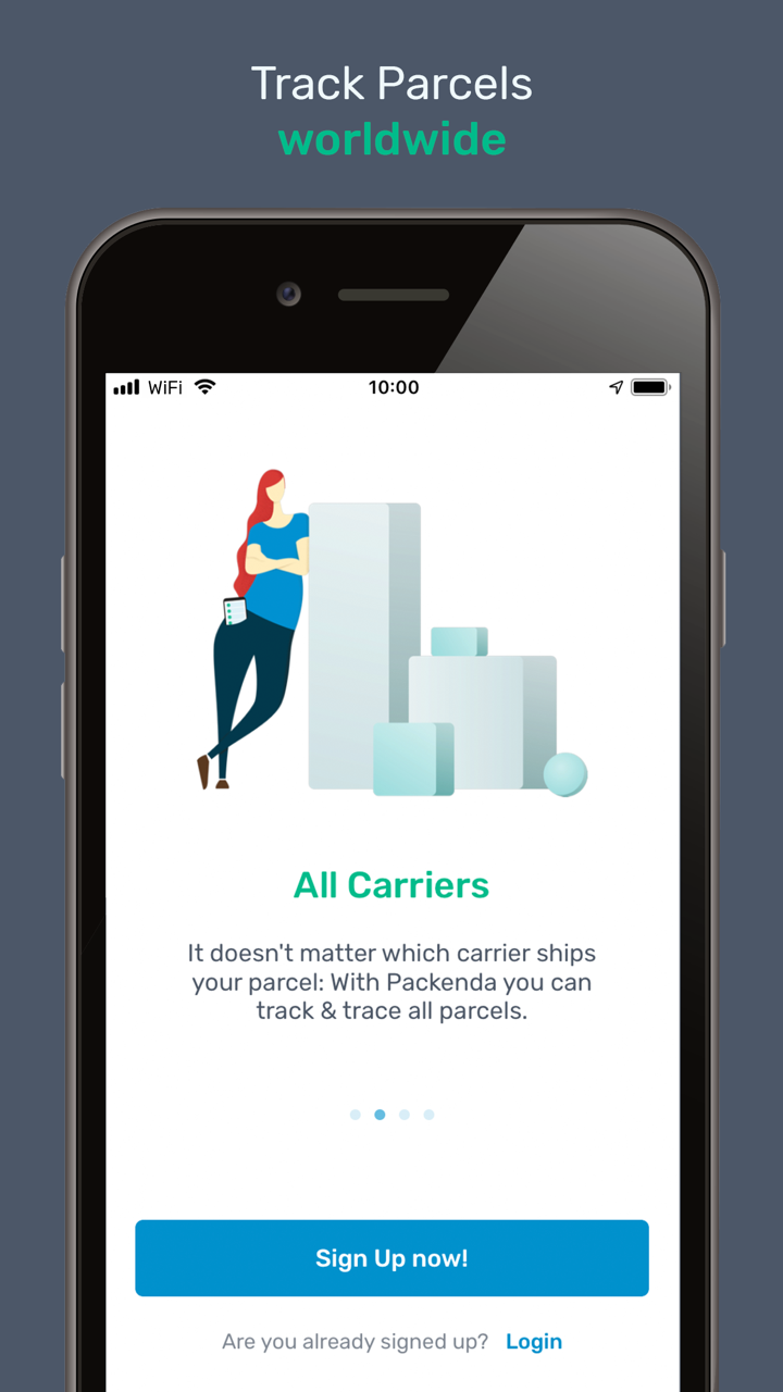 Packenda! Administrar paquetes screenshot 2