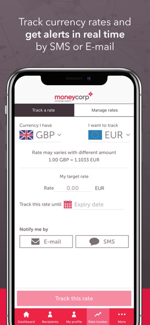 Moneycorp On The App Store - iphone screenshots