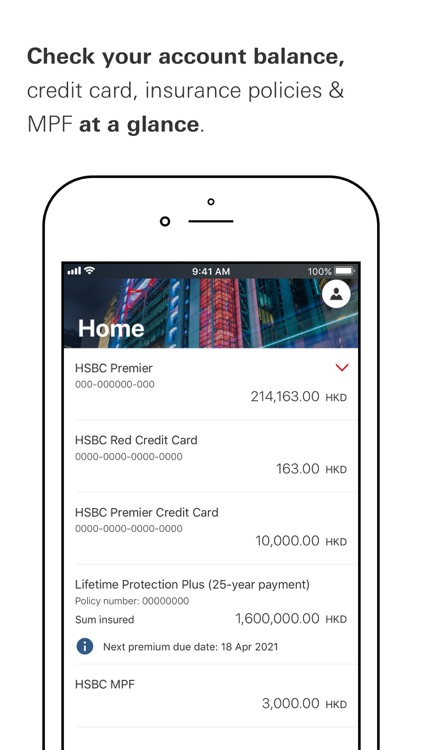 HSBC HK Mobile Banking screenshot-4