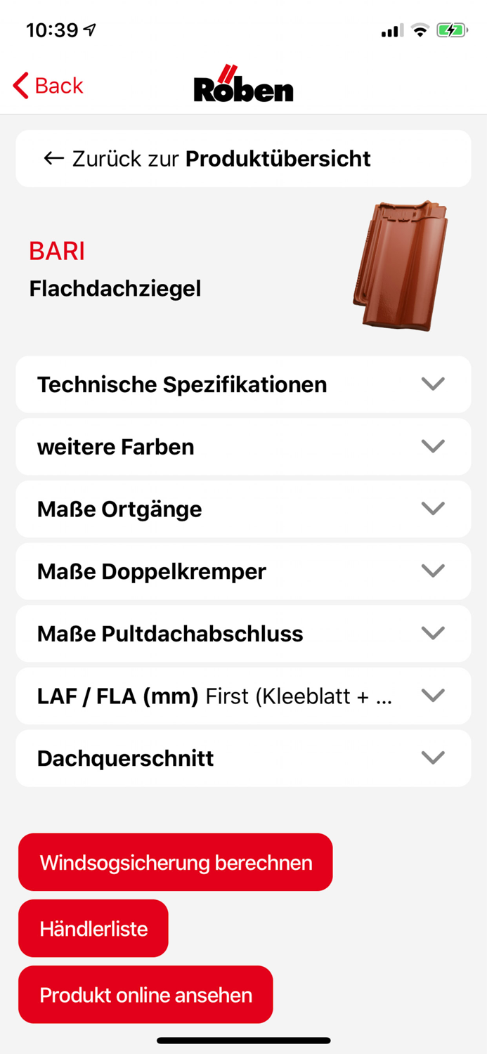 Röben Dachziegel - Maßgenau