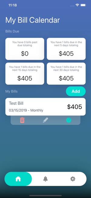 My Bill Calendar(圖2)-速報App