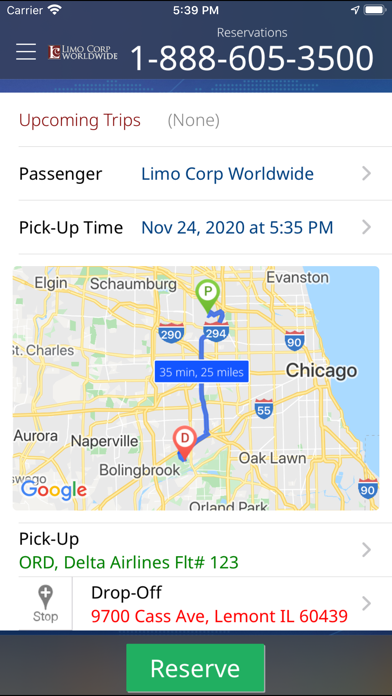 How to cancel & delete Limo Corp Worldwide from iphone & ipad 1