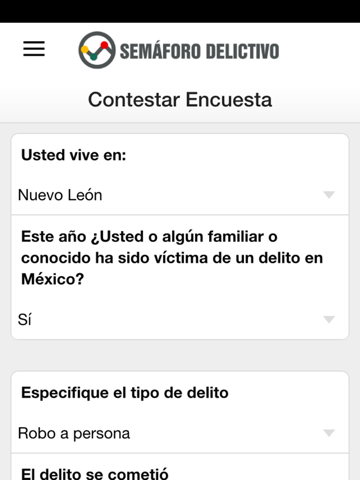Semáforo Delictivo screenshot 3
