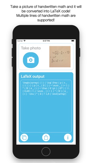 Handwritten Math to LaTeX(圖1)-速報App