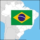 Estados do Brasil - capitais, badeiras, mapa