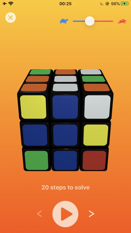 3D Rubik's Cube Solver by Xiao jian Zhao