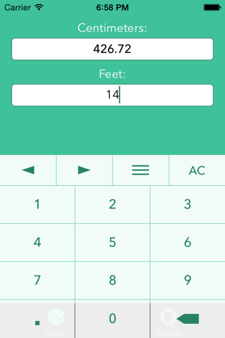 Feet To Centimeters - náhled