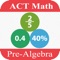 Icon ACT Math : Pre-Algebra