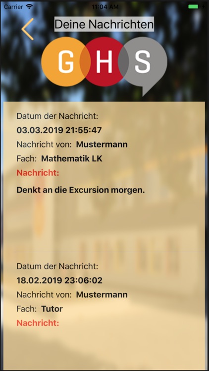 Schoolcheck Schüler screenshot-3