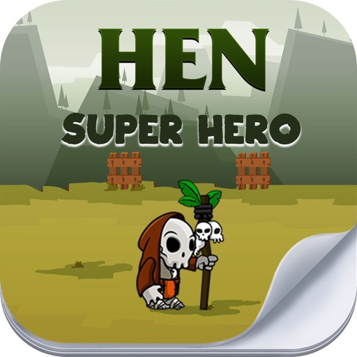 Hen Super Hero