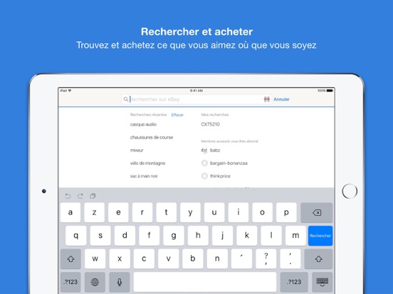 eBay : pour acheter et vendre eBay : pour acheter et vendre