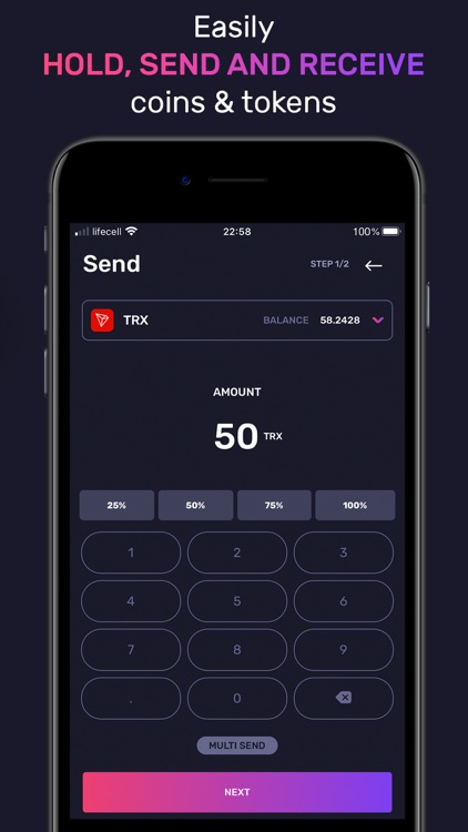 TronWallet: Blockchain Wallet screenshot-5