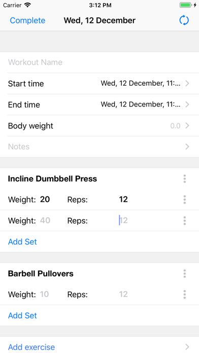 Gym Assistant Fitness Workouts Screenshot 2