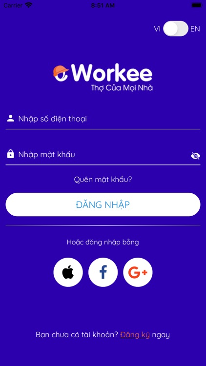 eWorkee - Thợ Của Mọi Nhà