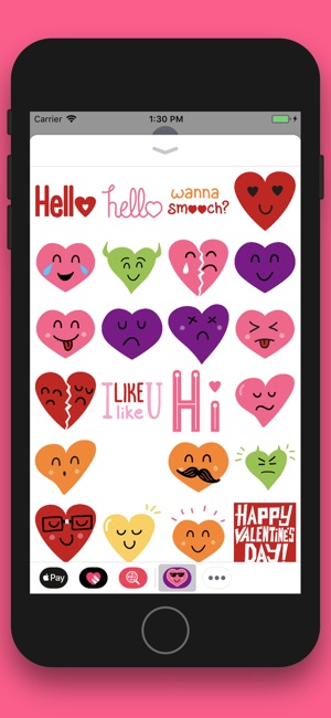 Valentine Smiles Sticker Pack(圖2)-速報App