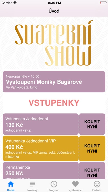 Svatební show