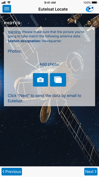 Eutelsat Locate screenshot 3