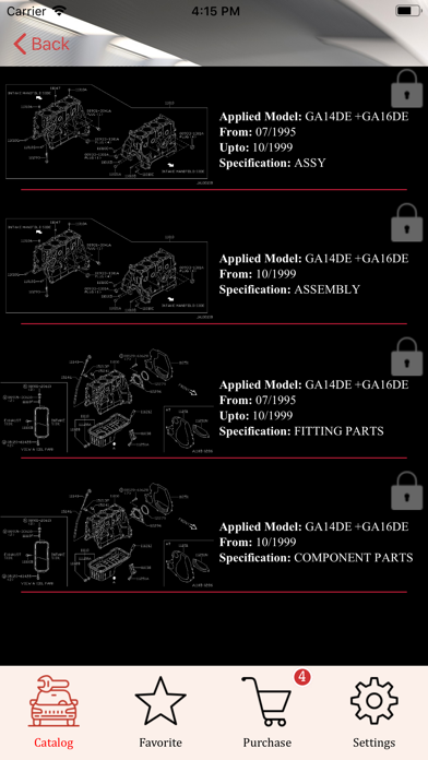 Car Parts for Nissan screenshot 4