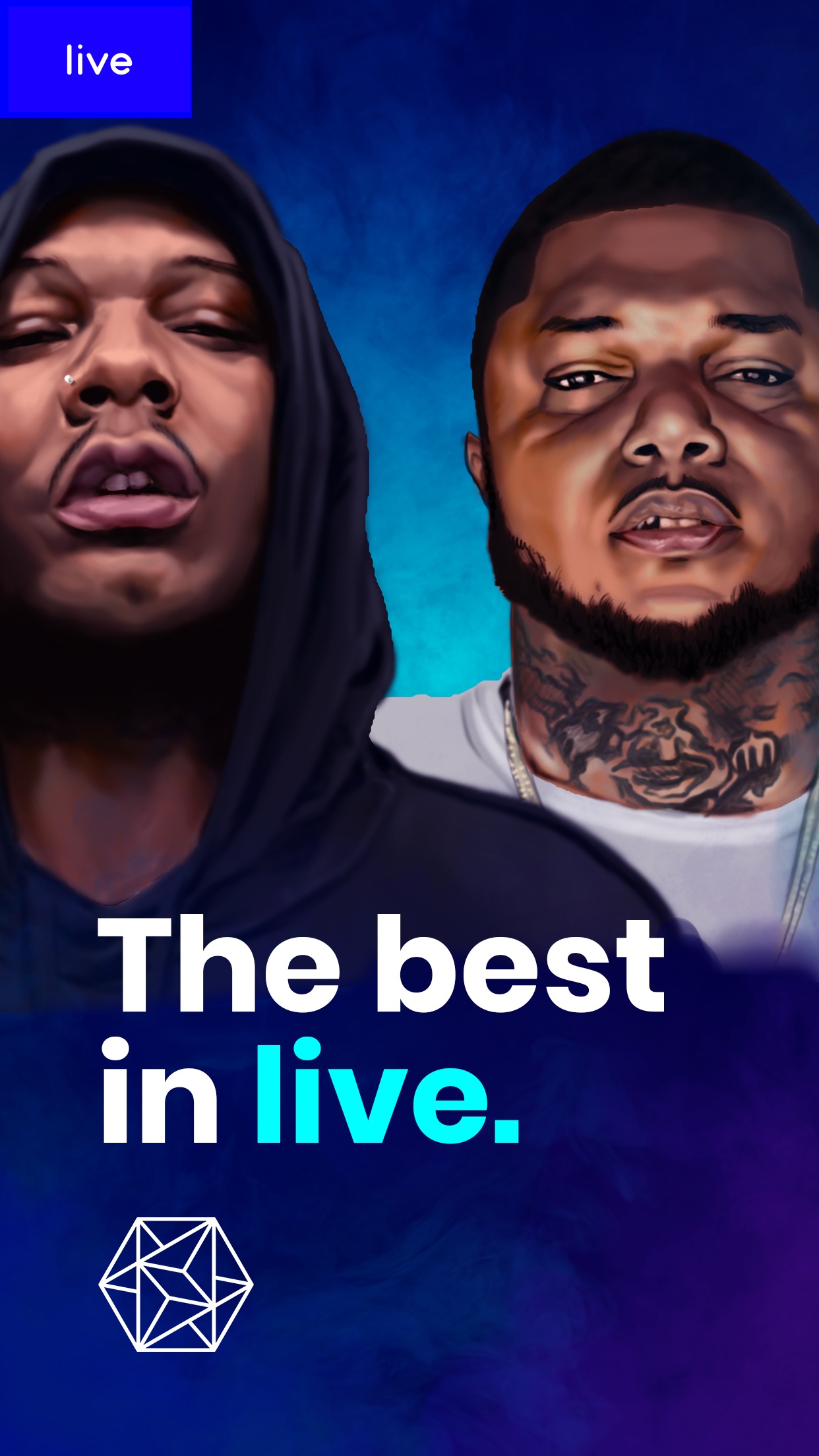 Screenshot do app Caffeine: Live Streaming