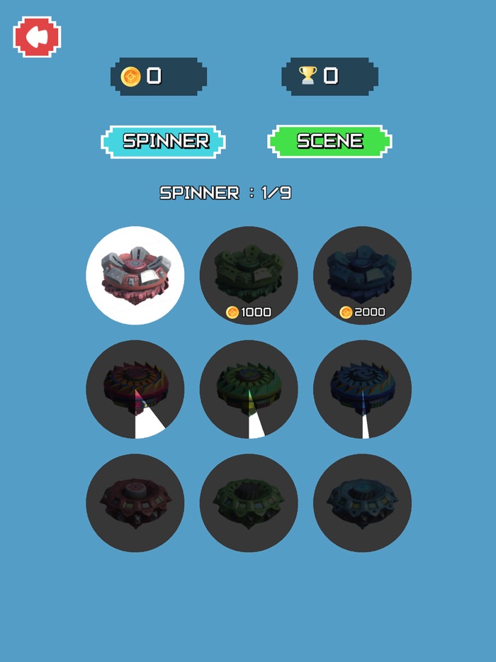 陀螺大作战 - 指尖挑战游戏