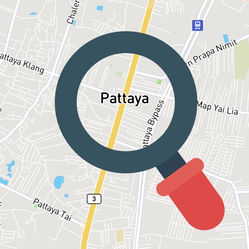 Pattaya -  Songthaew routes icon
