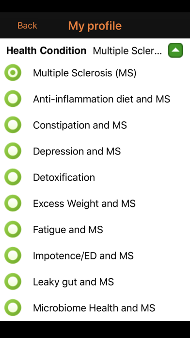 Multiple Sclerosis (MS) screenshot 2