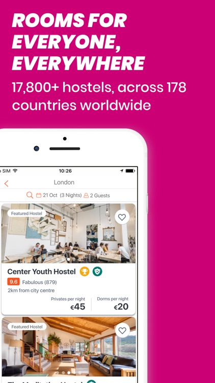 Hostelworld: Hostel Travel App