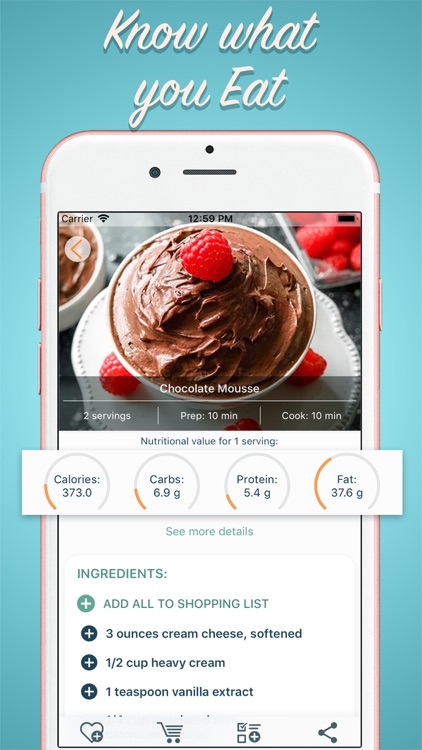 KETO Diet Recipes PRO Low-Carb screenshot-1