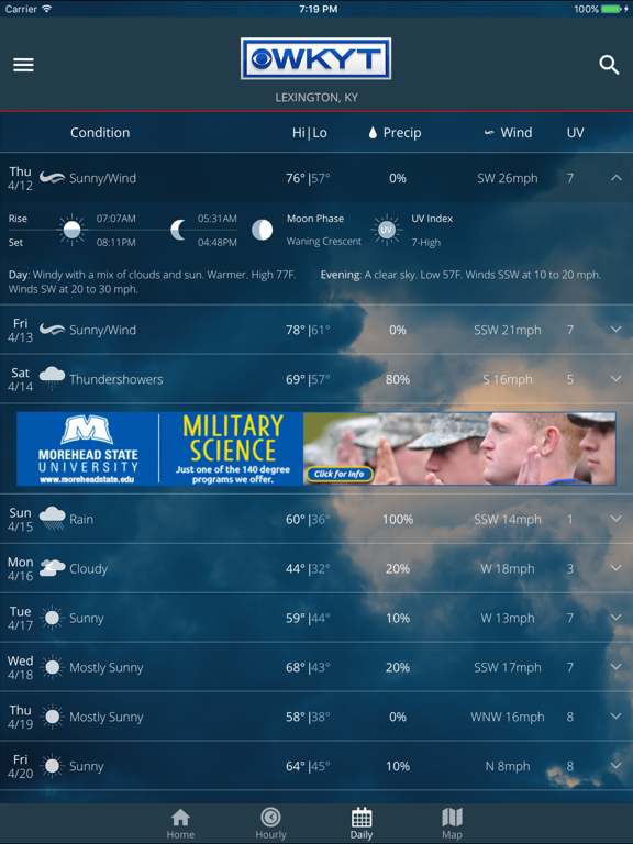 WKYT FirstAlert Weather screenshot 4