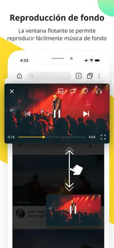 Capture 1 Snaptube Browser iphone