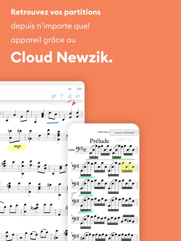 Newzik: Lecteur de Partitions Newzik: Lecteur de Partitions