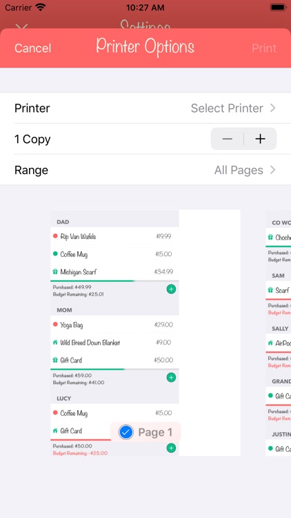 Christmas Gift List Tracker screenshot-8