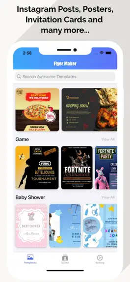 Game screenshot Poster Maker - Invitation Card hack