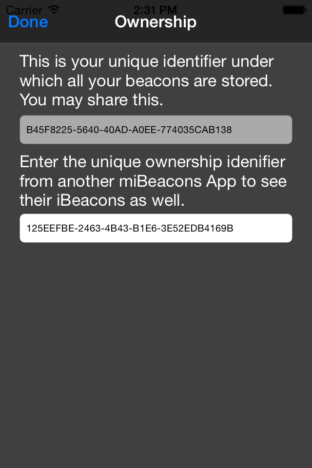 mi Beacons screenshot 3